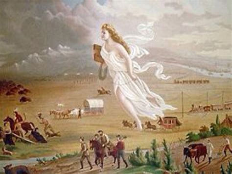 This Painting Called American Progress By John Gast Circa 1872