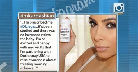 Fda Takes Action After Kim Kardashian Raves About Morning Sickness Pill