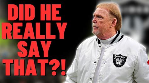 Why Raiders Owner Mark Davis Needs To Shut Up Derek Carr Opens Up