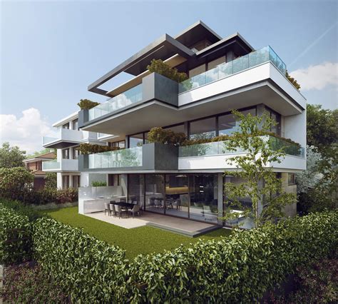 House Exterior 3d Visualization Ronen Bekerman 3d Architectural