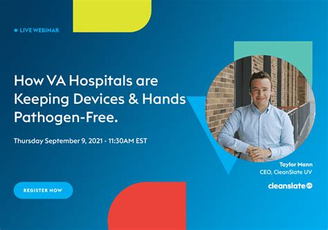 Webinar How Va Hospitals Are Keeping Devices And Hands Pathogen Free