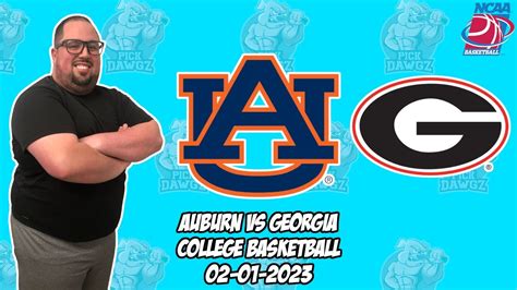 Auburn Vs Georgia 2123 College Basketball Free Pick Cbb Betting Tips