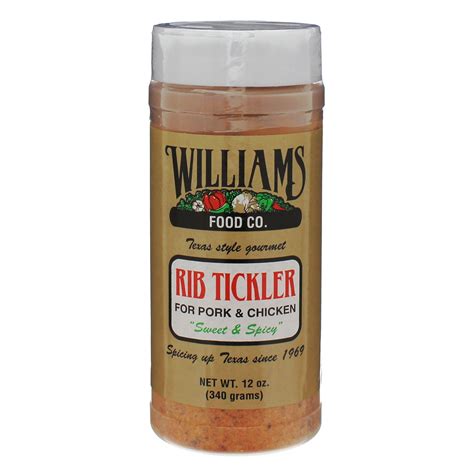 Williams Food Co Rib Tickler Rub Shop Spice Mixes At H E B