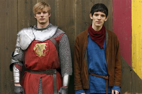 Bbcs Merlin And King Arthur Merlin Merlin And Arthur Merlin Series