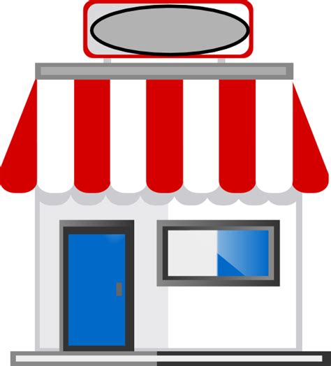 Storefront Clip Art At Vector Clip Art Online Royalty Free