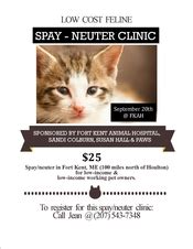 For more information, talk to your veterinarian who will be able. Free Cat Spay And Neuter Clinic Near Me - CatWalls