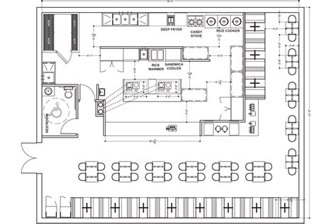 Commercial kitchen layout sample kitchen layout and decor ideas. Small Restaurant Interior Plans | Modern Home Design and ...