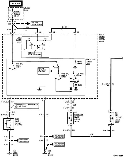 Take the ac motor control circuits (ac electric circuits) worksheet. 96 Chevy Suburban 5.7 vortec. the Heater Control Valve that cuts off the flow of hot water to ...
