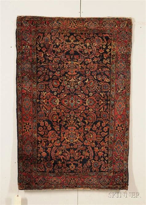 sarouk rug west persia early 20th century 5 ft 3 in x 3 ft 4 in skinner auctioneers