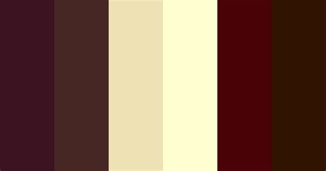 Creamy Dark Chocolate Color Scheme Brown