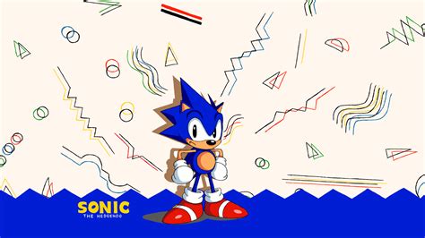 Classic Sonic The Hedgehog Wallpaper