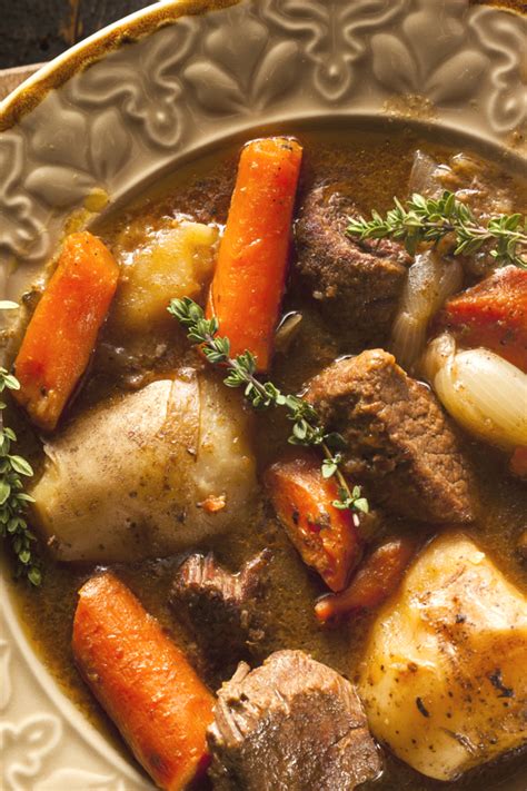 Irish Beef Stew Recipe Without Wine An Easy Crock Pot Recipe