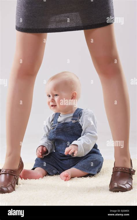 Baby Between Legs Hi Res Stock Photography And Images Alamy