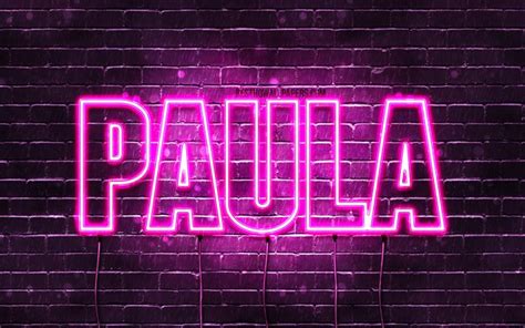 Download Imagens Paula 4k Papéis De Parede Com Os Nomes De Nomes