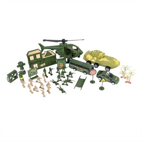 Military Force Soldier 35 Piece Play Set Toy
