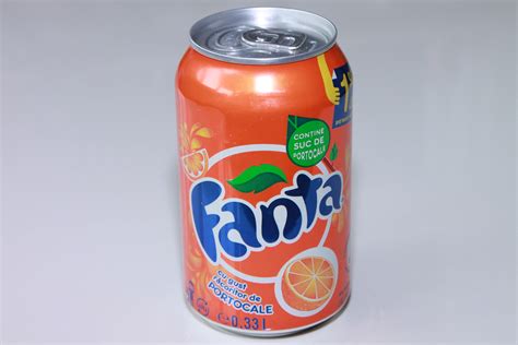 fotos gratis naranja comida beber coca cola poder soda fanta cilindro aluminio lata
