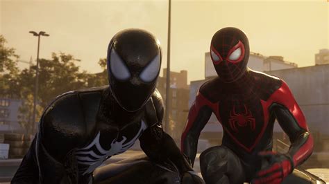 Marvels Spider Man 2 Features Miles With Web Wings And Peter In