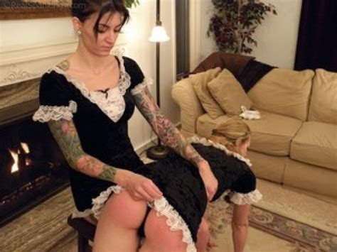 The Spanked Maid