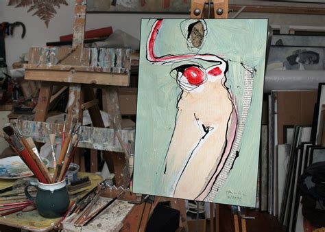 Ema Nude Girl Painting By Jiri Havlik Artmajeur