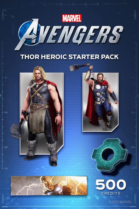 Download Marvels Avengers Thor Heroic Starter Pack For Xbox Marvels