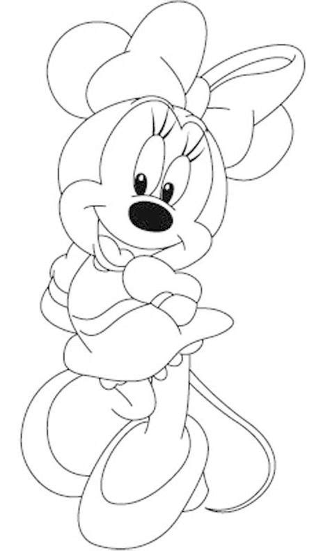 Minnie Mouse Minnie Mouse Coloring Pages Disney Coloring Pages
