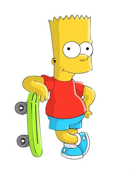 Bart Vector Bart Bart Simpson Character