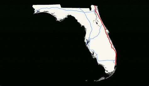 Interstate 95 En Floride — Wikipédia Map Of I 95 From Florida To New