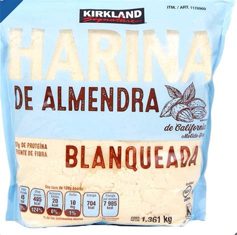 Harina De Almendra Blanqueada Kirkland Signature 1 361 Kg Envío gratis