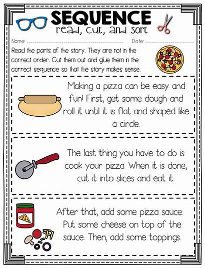 Sequence Events Activity Grade Reading 2nd Read