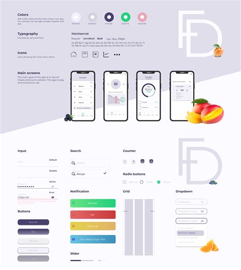 Sourcing, receiving, and tracing food and drink pdf, 242 kb. Food diary - calorie counter app on Behance