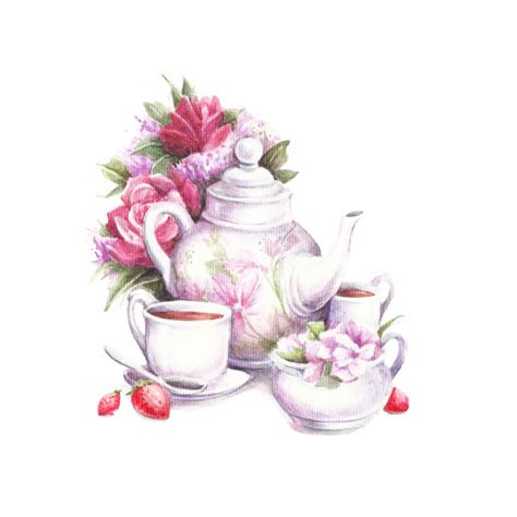 Best Afternoon Tea Illustrations Royalty Free Vector Graphics And Clip