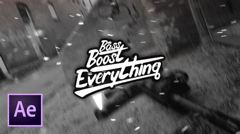 Bassboost Everything Audio Visualizer Adobe After Effects Full Hd 1080p Youtube