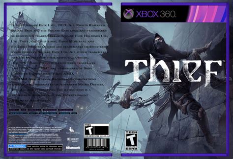 Thief Xbox 360 Box Art Cover By Marco Araujo