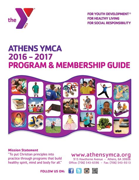 Athens Ymca Program Brochure 2016 2017 Chris Page 1 15 Flip Pdf