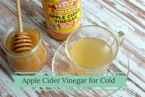 9 Natural Remedies To Cure Cold With Apple Cider Vinegar Wellnessguide