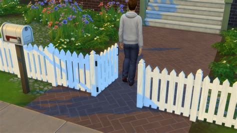 White Picket Fence And Gates By Dasmatze2 At Mod The Sims Sims 4 Updates