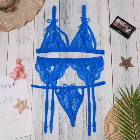 3pc Lingerie For Women Sexy Naughty Ladies Erotic Lingerie Sexy Lace