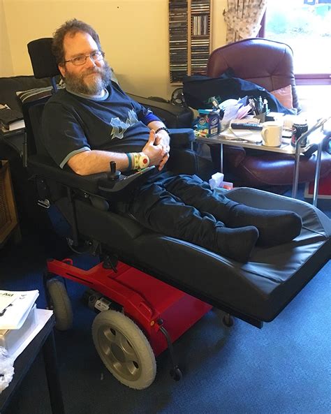 Tilt In Space Wheelchairs Edinburgh Happy Customer Euan Takes