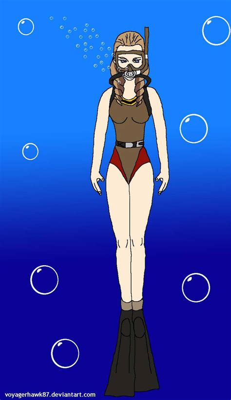 Sally Po Scuba Diving By Voyagerhawk87 On Deviantart