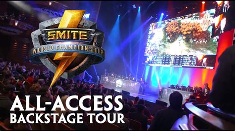 Smite World Championship All Access Backstage Tour Youtube