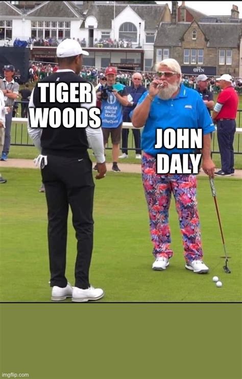 john daly and tiger woods imgflip