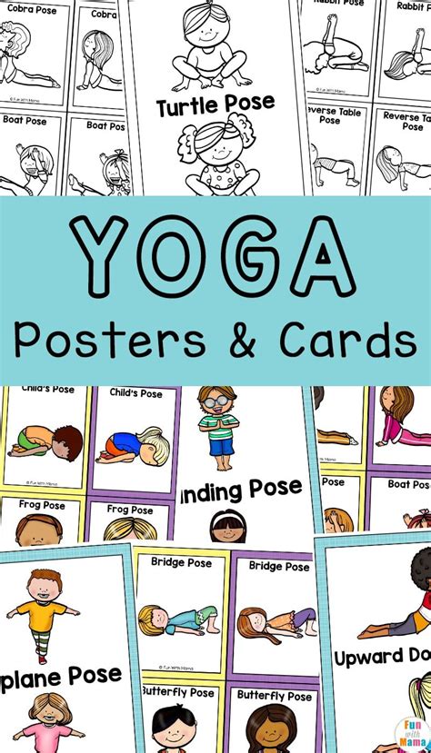 Yoga Cards For Kids Great For Brain Breaks Yoga For Kids Kids Yoga