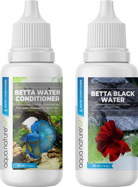 Aquanature Special Combo Betta Water Conditioner And Betta Black Water