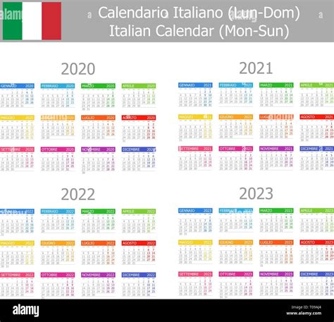 Calendario 2022 Immagini Vettoriali Stock Alamy