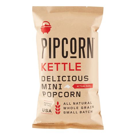Pipcorn Kettle Delicious Mini Popcorn 45 Oz