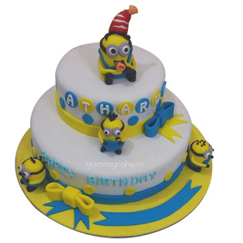 Birthday Minion Cake Minions Cake Online Order Yummycake
