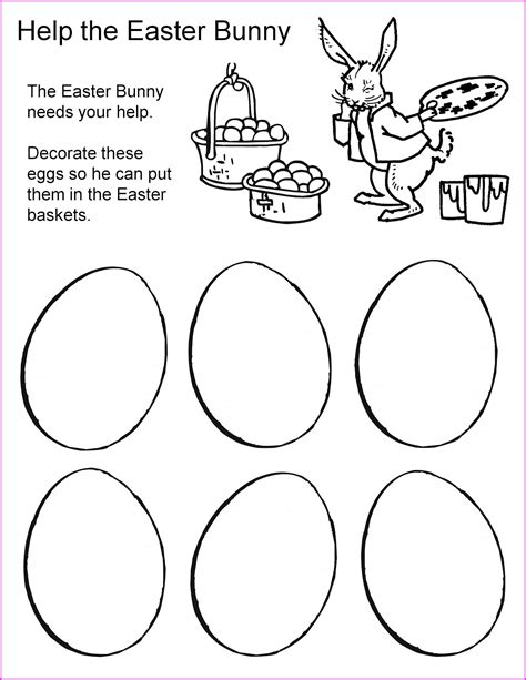 Nonna And Me Easter Activity Sheets