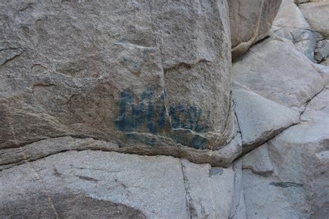 Patrick Tillett Coyote Hole Rock Art 2 The Bad Joshua Tree