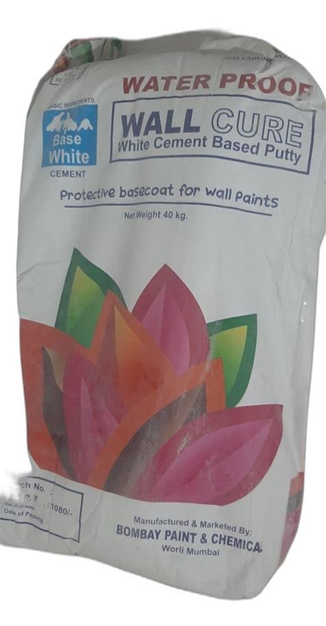 Rise White Wall Cure Wall Putty 40 Kg At Rs 550bag In Lucknow Id