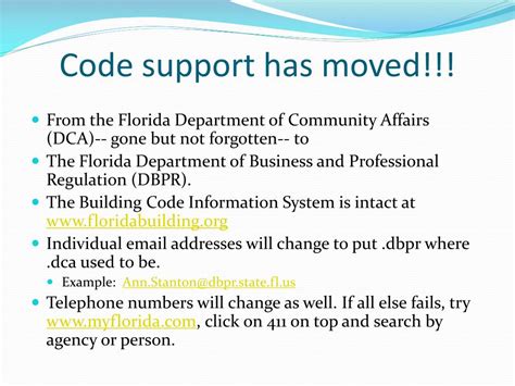 Ppt 2010 Changes To The Florida Energy Code Powerpoint Presentation